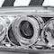 Spec-D Tuning 92-95 Honda Civic Halo LED Projector Chrome 2LHP-CV923-TM - alternate 2